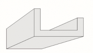 SP-1A 160x90 mm mennyezeti dobozolás spot lámpához